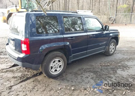 2014 Jeep Patriot Sport from USA, damaged, VIN 1C4NJPBA8ED881001
